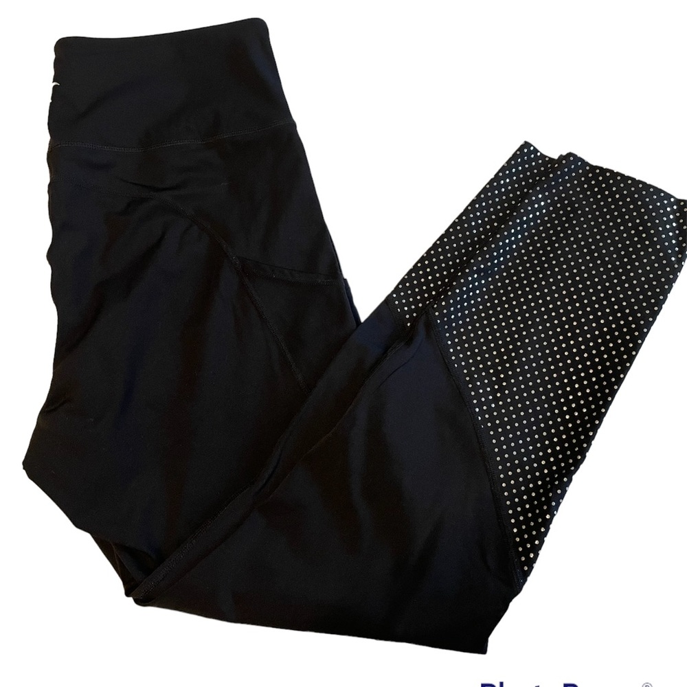 Black pocket Luxe high rise 7/8 24”